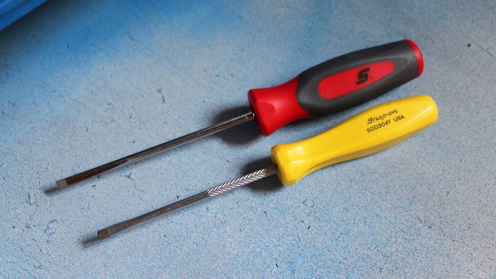 Can you drill a hole with a screwdriver?