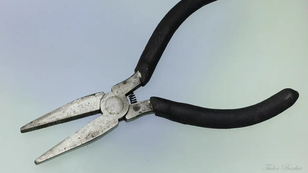 How to open pliers?