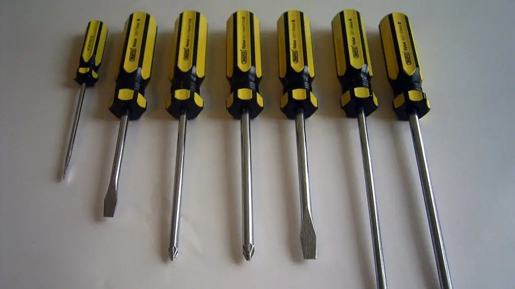 What is a phillips screwdriver used for?