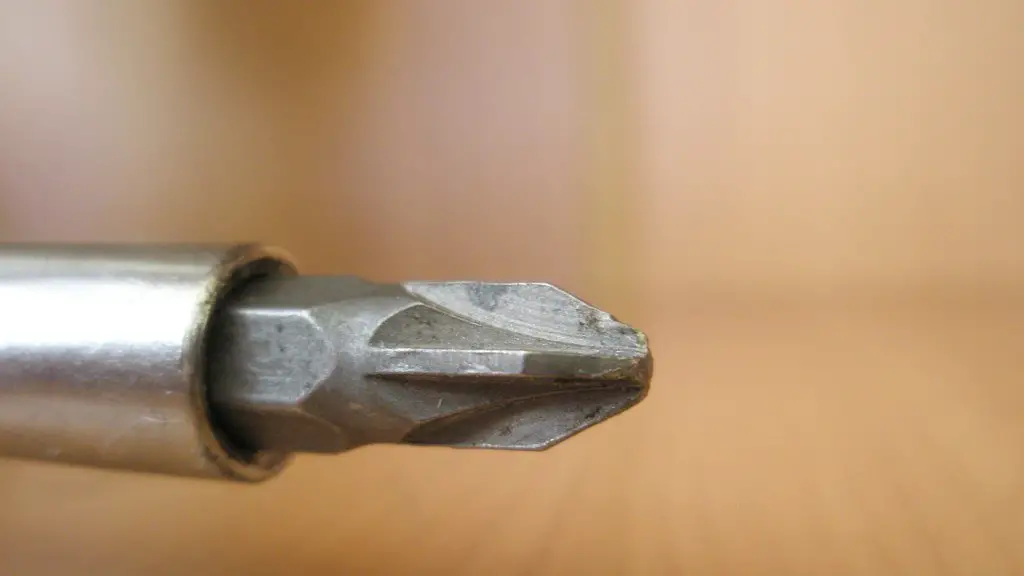 How to make a small phillips screwdriver?