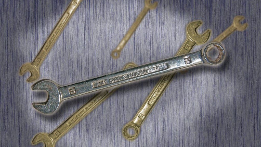 What is an adjustable spanner used for?