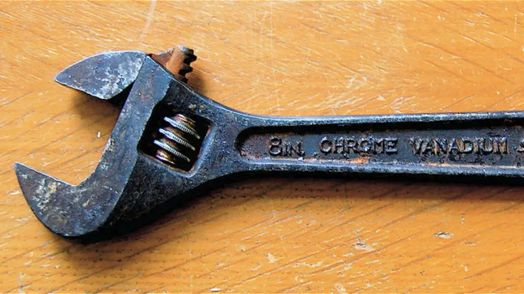 A spanner wrench?