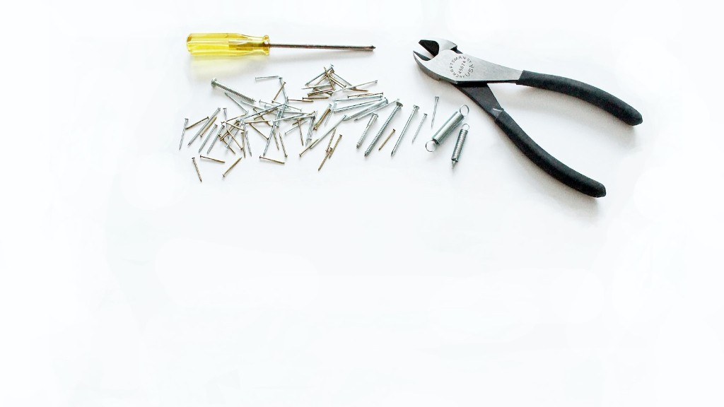 Can you hang a curtain rod with a screwdriver?