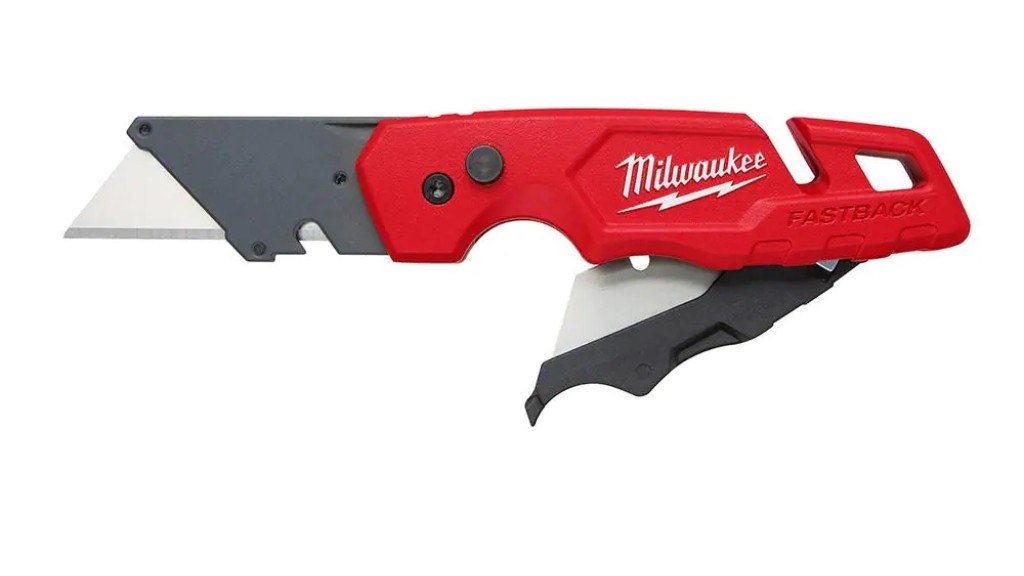 How to open milwaukee utility knife?